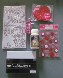 DIY Vday Supplies
