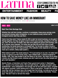 Latina Magazine Family Loan Image
