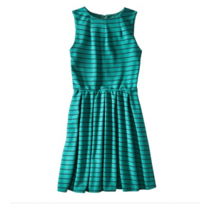 Mossimo® Women's Half Back Zipper Fit and Flare Dress