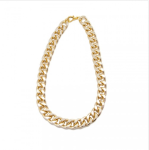 T and J Designs Gold Chain Link Necklace