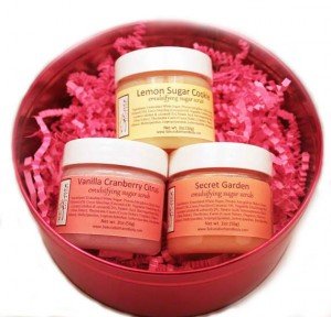 Sugar Scrub Gift Set Bath and Beauty