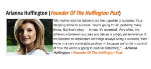 Arianna Huffington Quote