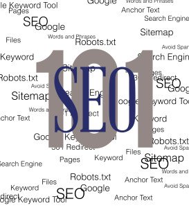 SEO 101, search engine, keywords, robot