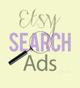 One Etsy seller thoughts on "etsy search ad" program