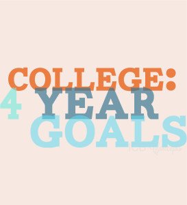 Creating 4 year plans for your college duration
