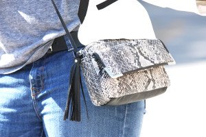 Payless Snakeskin crossbody