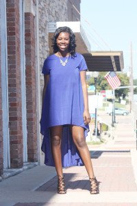 Tasha: Wrist Soiree Necklace, Sheinside Dress and Target x Prabal Gurung Heels