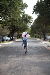 Tasha:: Gap Jacket, Wrist Soiree Necklace, Taylor Dress, Christian Louboutin Heels