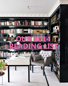Our 2014 reading list