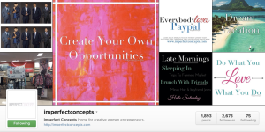 imperfectconcepts instagram page