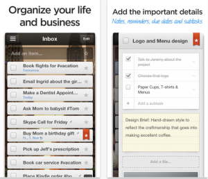 Wunderlist Productivity App