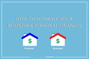Learning how to separate your business and personal finances