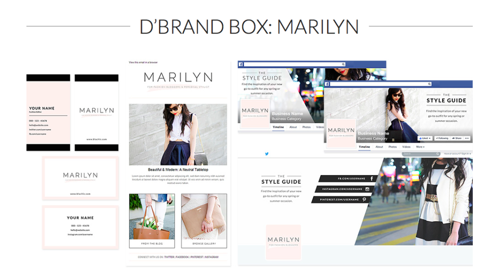 D'Brand Box: Marilyn from Bluchic