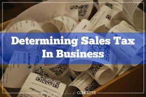Determinig Sales Tax In Business