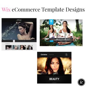 Wix eCommerce Template Designs