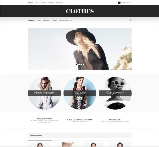 fashionable apparel woocommerce