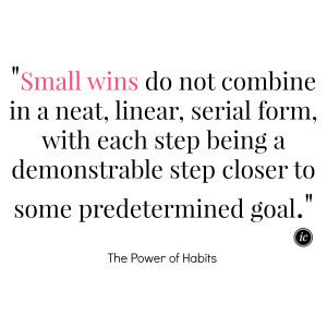 Alignment of Small Wins