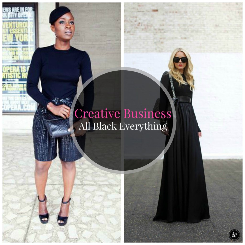 Creative Business All Black Everything