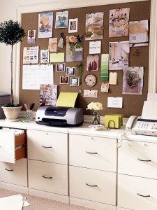 inspiration or mood board for office