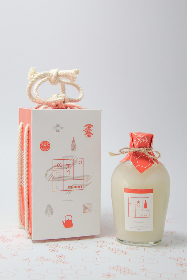 Minori Sake Product Design