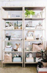 How to style shelves