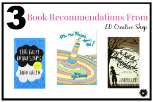 3 Book Recommendations From LD Creative Shop