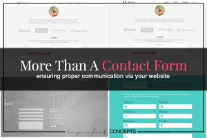 More Than A Contact Form