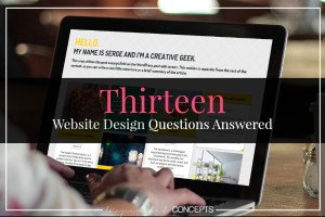 Thirteen Website Design Questions Answered