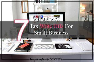 Tax Write Offs For Small Business