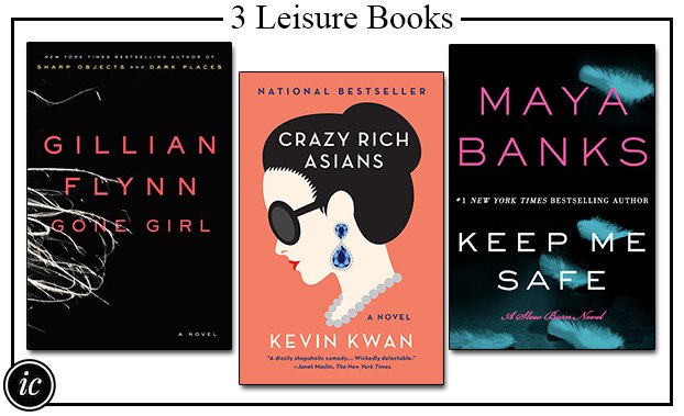 3 Leisure Books