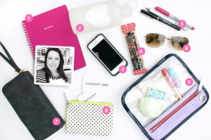 What's In Your Bag August Ink #imperfectconcepts