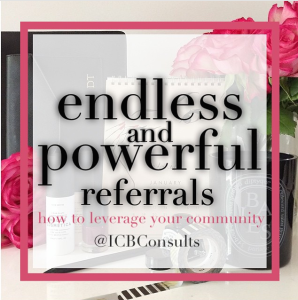 endless and powerful referrals ICBConsults