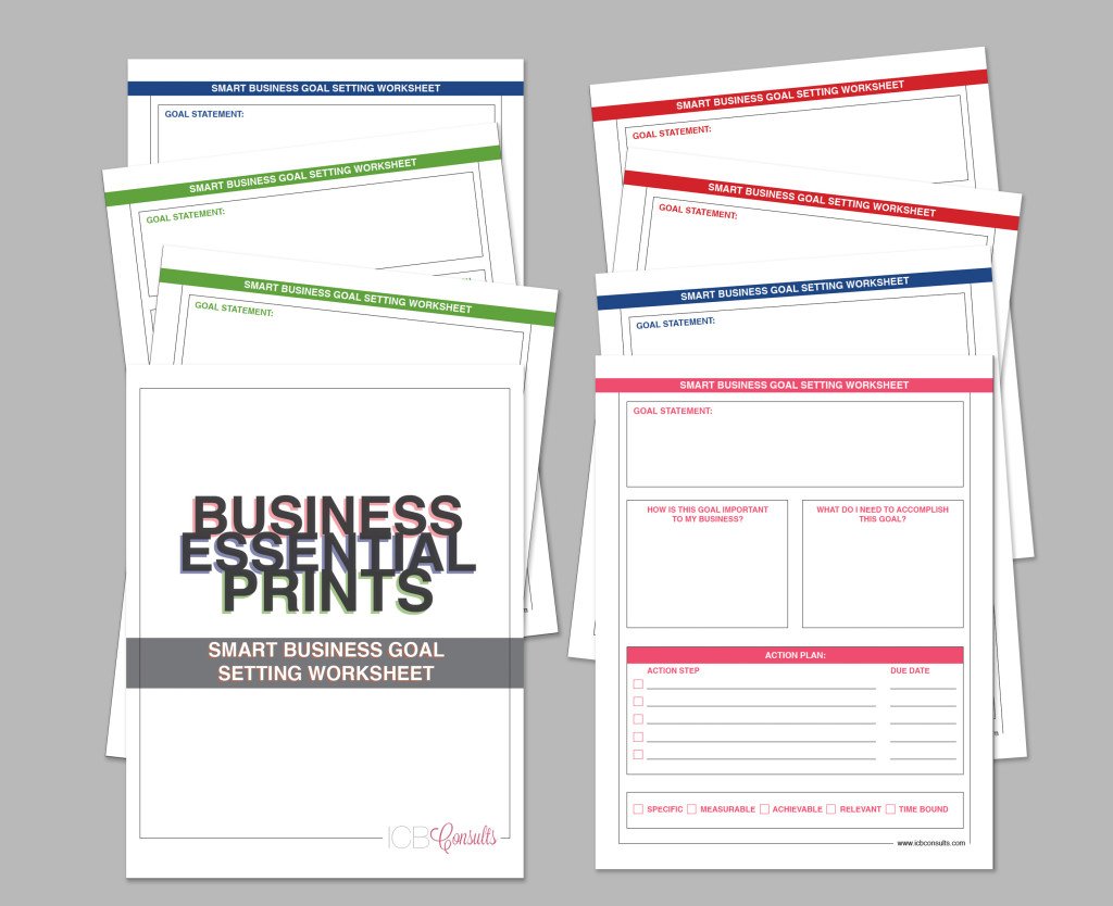 SMART Business Goal Worksheet