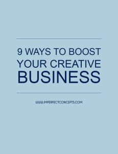 Sharing 9 Ways to Boost Your Creative Business in 2015
