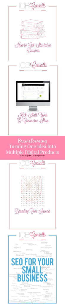 Teaching you how you can take one idea and turn into multiple digital products