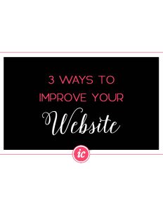 Three quick and simple things you can do to update your company website today