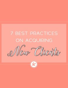 Seven great strategies to help you acquire new clients for your service based business