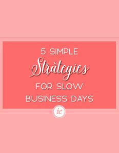 How utilizing strategies such as; forecasting, financial planning and more can help your small business on slow days.
