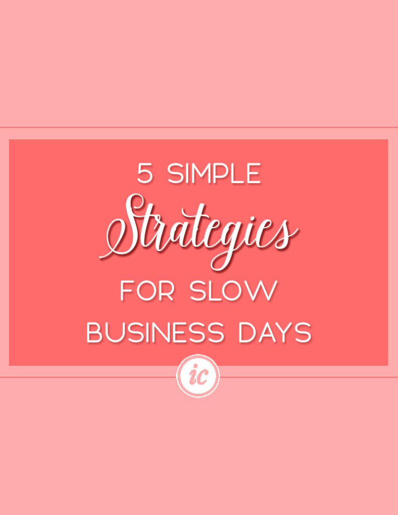 How utilizing strategies such as; forecasting, financial planning and more can help your small business on slow days.