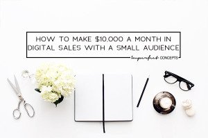 9 tips on how you grow your business to $10K income level a month. | Imperfect Concepts #smallbusiness #digitalproducts