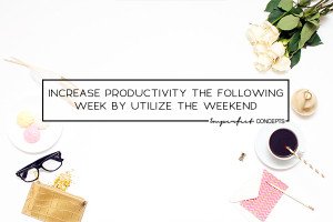 Simple ways to increase your productivity to grow your small business.