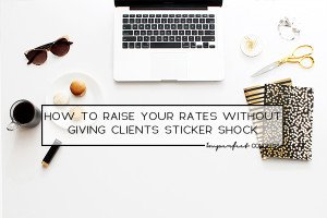 Showcase the investment of your service to prevent sticker shock. | Imperfect Concepts #SmallBusiness