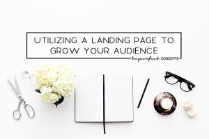 Why using a landing before launch is essential in your companies success. | Imperfect Concepts