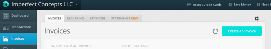 Create Invoice