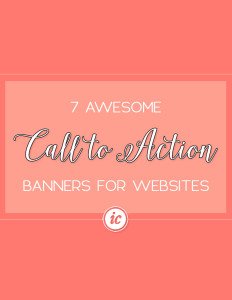 Specific call to action banners that small business can use to grow their companies. | Imperfect Concepts #smallbusiness #entrepreneur