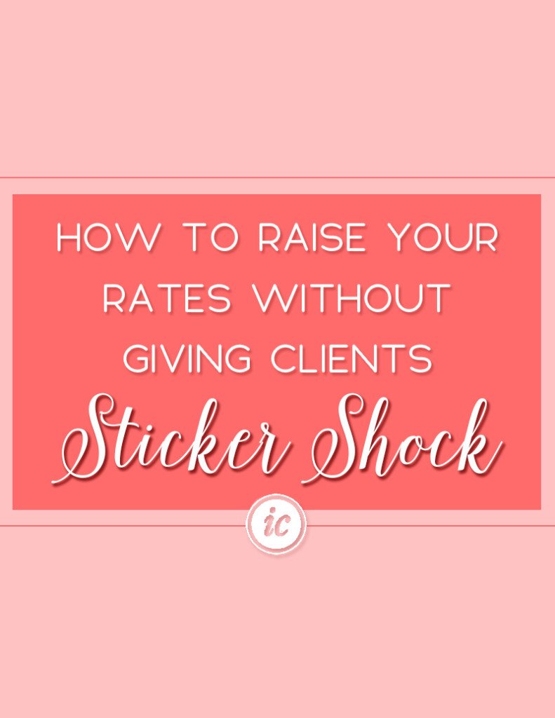 5 Ways for you to increase your service business rates without scaring off potential and current clients. | Imperfect Concepts #smallbusiness