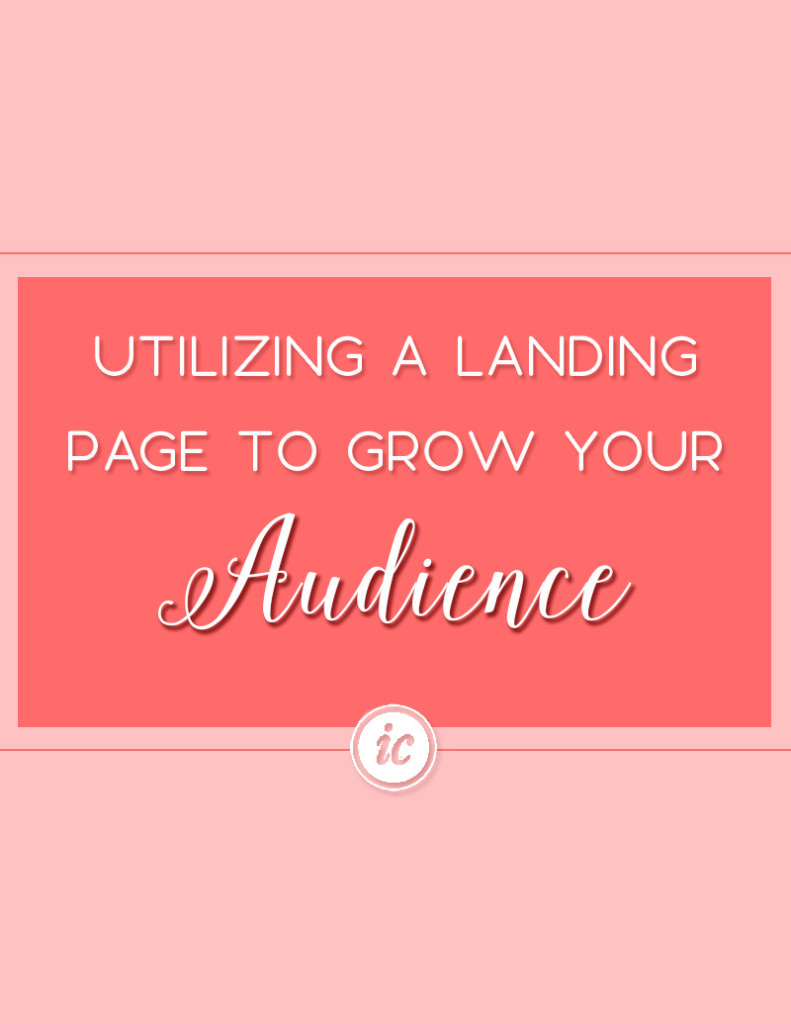 Step by step guide on how to create landing pages on Squarespace and WordPress for your small business. | Imperfect Concepts