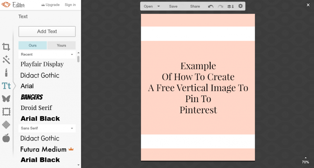 design a free graphic for pinterest. | Imperfect Concepts #SmallBusiness #Pinterest