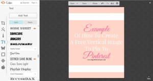 design a free graphic for pinterest. | Imperfect Concepts #SmallBusiness #Pinterest