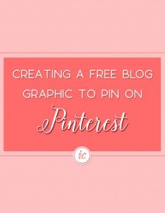 How you can create free images for Pinterest strategy. | Imperfect Concepts #smallbusiness #creative #pinterest